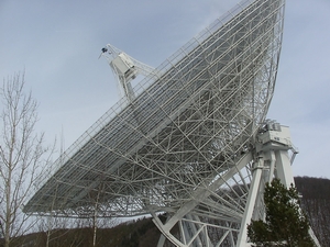 Foto-Radioteleskop Effelsberg